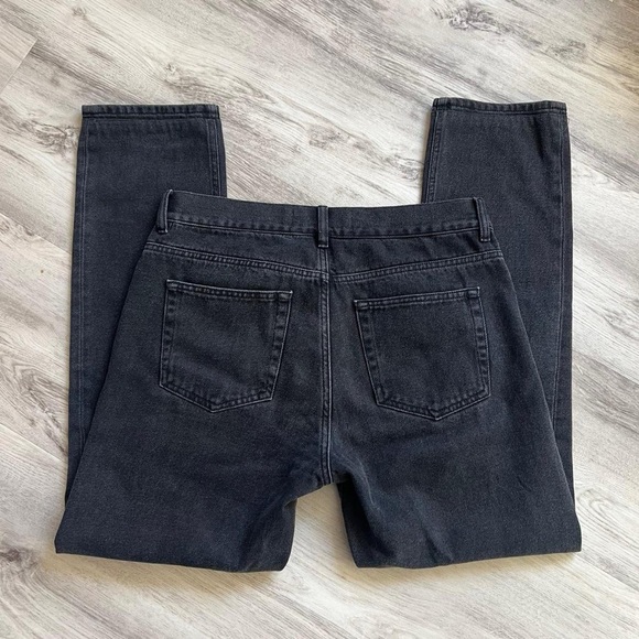 A Day’s March Washed Black Straight Leg Jeans - Picture 4 of 5